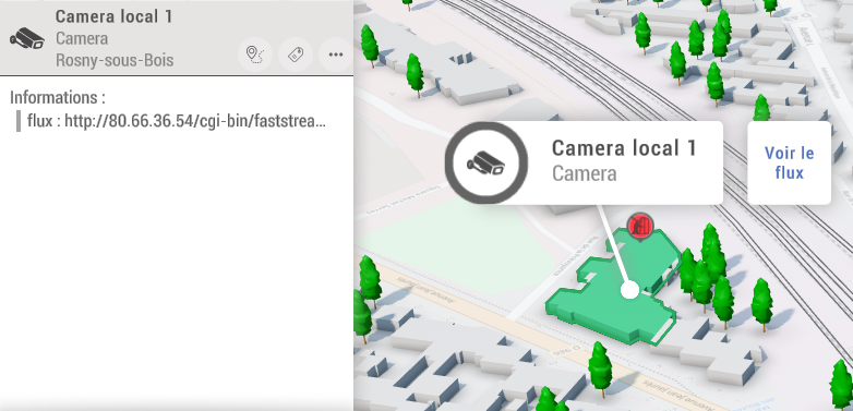 Bouton QuickAction dans un Widget3D ouvrant une page web.