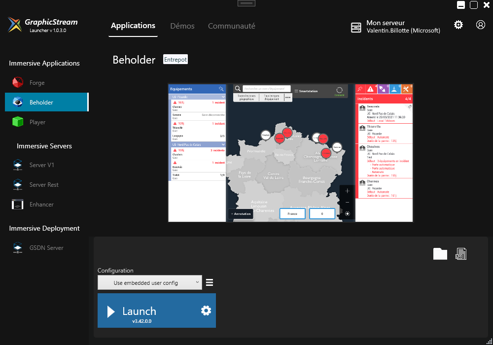 Capture d’écran de l’animation GitHub Copilot